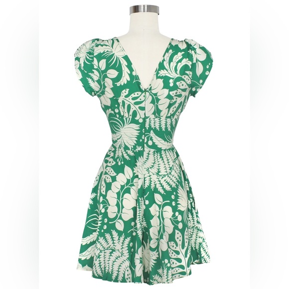 MWT Trashy Diva BIANCA PETAL ROMPER - BOTANIST size 14 - Picture 2 of 8